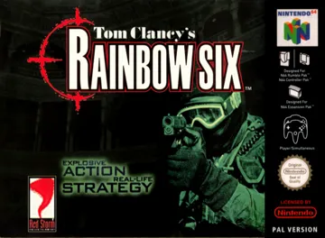 Tom Clancy's Rainbow Six (Germany) box cover front